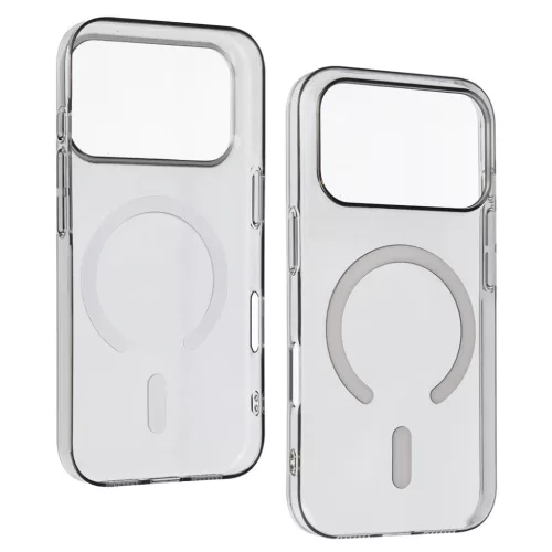  iPhone 17 Pro Max Szürke Átlátszó Slim MagSafe tok-5900217485773 4 kép
