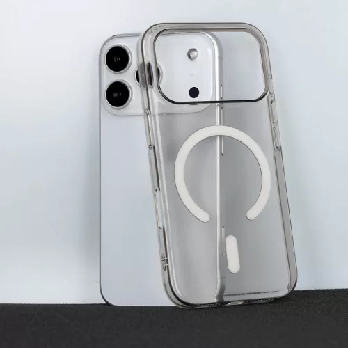  iPhone 17 Pro Max Szürke Átlátszó Slim MagSafe tok-5900217485773 5 kép