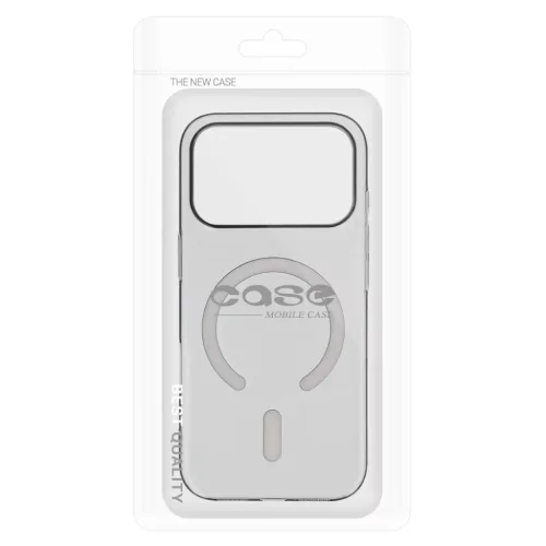  iPhone 17 Pro Max Szürke Átlátszó Slim MagSafe tok-5900217485773 6 kép