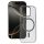Átlátszó Slim Magsafe tok iPhone 15 grafit tok
