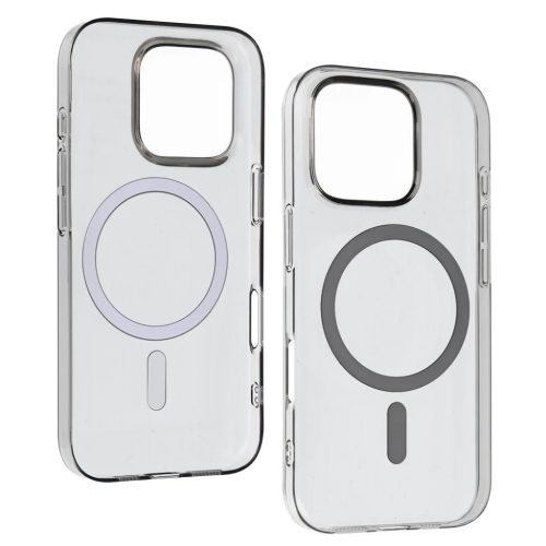 Transparent Slim Magsafe Case do Iphone 15 Pro graphite-5900217486022 4 kép