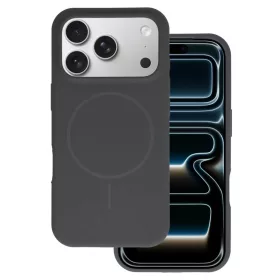 Magsafe Slim Szilikon tok iPhone 17 Pro Max grafit