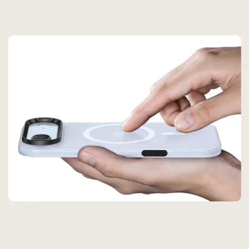  iPhone 17 Air-hez kék Benks Magnetic Lucid Armor tok (C068) (Kamerav-6948005959456 8 kép