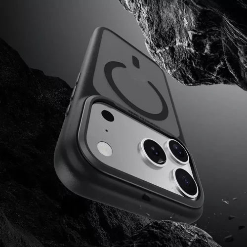  iPhone 17 lila Benks Mágneses Köd Tok Fém Kerettel (A067) (Kamera -6948005919887 5 kép