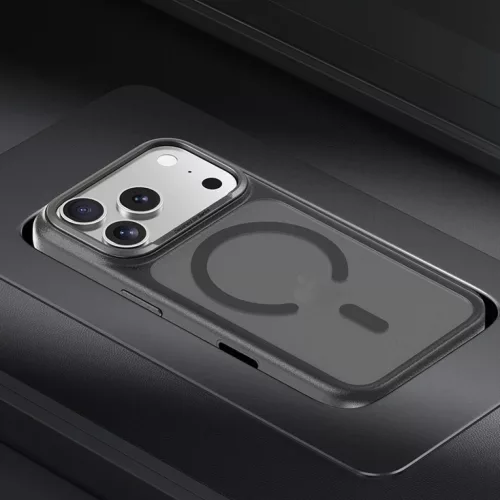  iPhone 17 lila Benks Mágneses Köd Tok Fém Kerettel (A067) (Kamera -6948005919887 9 kép