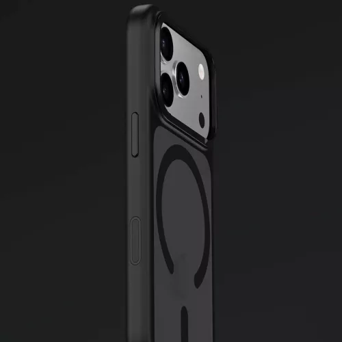  iPhone 17 lila Benks Mágneses Köd Tok Fém Kerettel (A067) (Kamera -6948005919887 10 kép