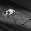  Iphone 17 Pro Max fekete Benks Mágneses Köd Tok Fémkeret (K070) (K-6948005920036 10 kép