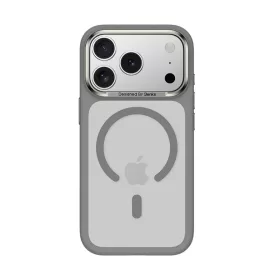   iPhone 17 Pro Max szürke Benks Mágneses Mist Tok Fém Keret (A070) (Kamera Vezérlő Gomb) tok