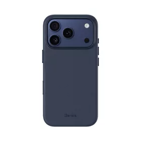    iPhone 17 Pro Max Kék Benks Magnetic Vita Pro Silicone (A070) tok (Kamera Vezérlő Gomb)