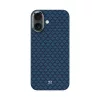  iPhone 17 Kék Benks Magnetic Armor Air Armor Grid Kevlar tok Fémkeret 600D (0067)