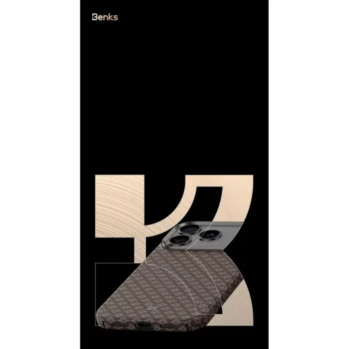  iPhone 17 Kék Benks Magnetic Armor Air Armor Grid Kevlar tok Fémker-6948005961503 6 kép