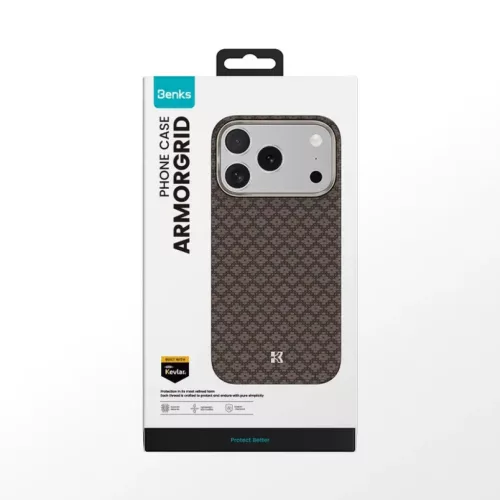  iPhone 17 Air arany Benks Magnetic Armor Air Armor Grid Kevlar tok f�-6948005961497 10 kép