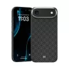Benks Mágneses Páncél Légpáncél Rácsos Kevlar Tok Fémkeret 600D (B068) az Iphone 17 Air fekete tok