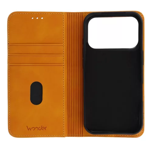 Wonder fliptok iPhone 17 Pro Max cosmic orange tok-5900217488415 4 kép