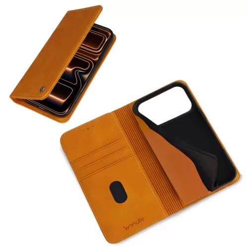 Wonder fliptok iPhone 17 Pro Max cosmic orange tok-5900217488415 6 kép