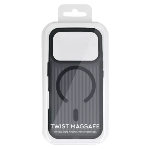 Tel Protect Twist Magsafe tok iPhone 17 Pro Max fekete tok-5900217488590 7 kép