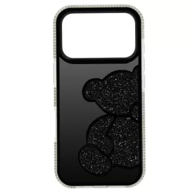Teddy Bear tok Samsung Galaxy S24/S25 fekete-5900217489504 2 kép