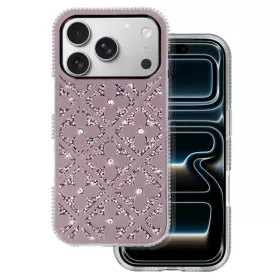 Flower iPhone 16 Pro pink tok-5900217489863 2 kép
