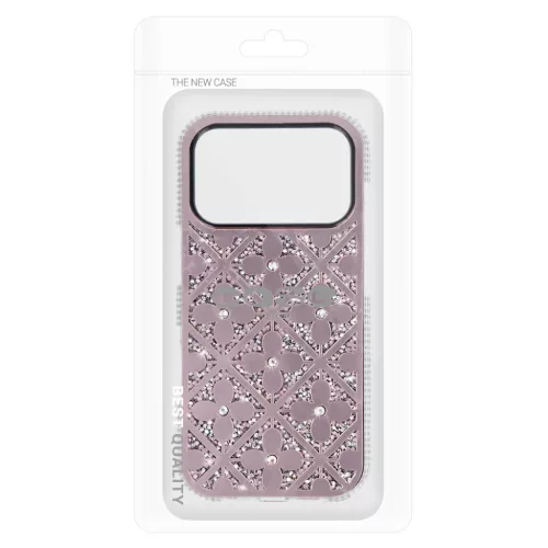 Flower iPhone 16 Pro pink tok-5900217489863 8 kép