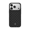  iPhone 17 Pro fekete Benks Magnetic Armor Pro Armor Grid Kevlar tok Metal Frame 600D (Y069)