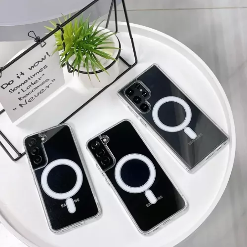 Akril Magsafe tok Samsung Galaxy S26 Ultra átlátszó-5900217490449 5 kép