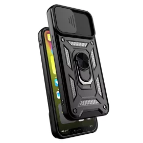 Slide Camera Armor fliptok Samsung Galaxy S26 Ultra fekete tok-5900217492160 2 kép