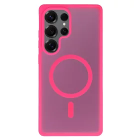 Tel Protect Aura Matt Magsafe Tok Samsung Galaxy S26-hoz neon rózsasz-5900217493785 2 kép