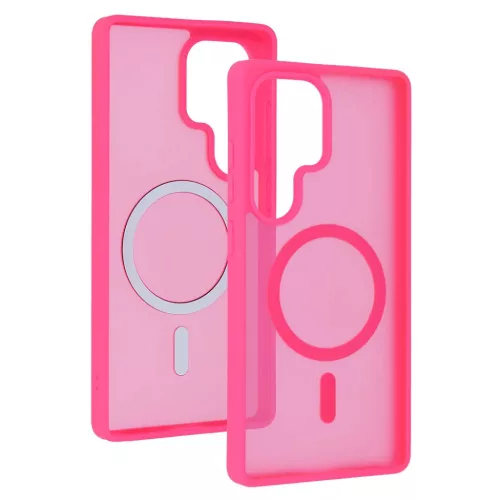 Tel Protect Aura Matt Magsafe Tok Samsung Galaxy S26-hoz neon rózsasz-5900217493785 4 kép