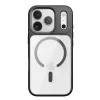 iPhone 17 Pro Max átlátszó-fekete Rock Guard Series Mágneses tok