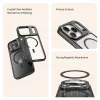 iPhone 17 Pro Max átlátszó-fekete Rock Guard Series Mágneses tok-6942433010451 3 kép