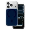Fényes Magsafe iPhone 16 Pro Max tok sötétkék tok-5900217496441 1 kép