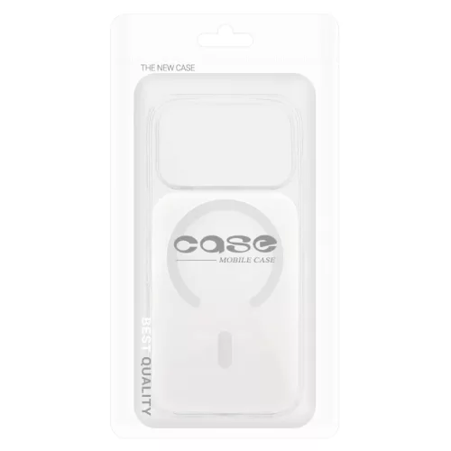 Fényes Magsafe iPhone 17 tok fehér tok-5900217496465 5 kép