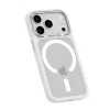  iPhone 17 Pro Max Fehér Benks Magnetic Mist tok Fém Keret (K070) (K-6948005919962 4 kép