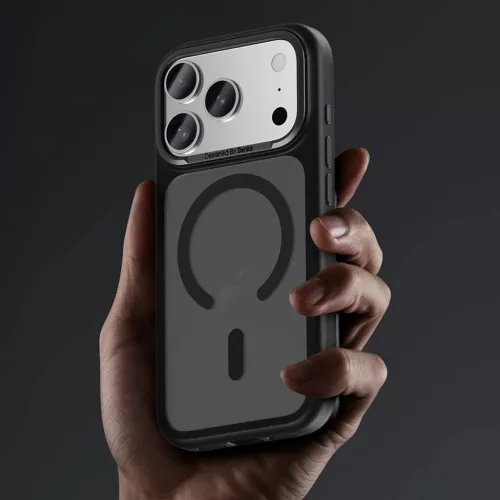  iPhone 17 Pro Max Fehér Benks Magnetic Mist tok Fém Keret (K070) (K-6948005919962 5 kép