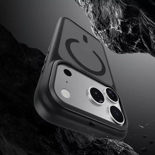  iPhone 17 Pro Max Fehér Benks Magnetic Mist tok Fém Keret (K070) (K-6948005919962 6 kép