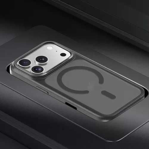  iPhone 17 Pro Max Fehér Benks Magnetic Mist tok Fém Keret (K070) (K-6948005919962 10 kép