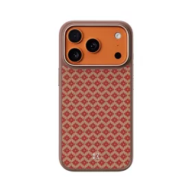   iPhone 17 Pro Narancs Benks Magnetic Armor Pro Armor Grid Kevlar tok Fém keret 600D (YB69) tok