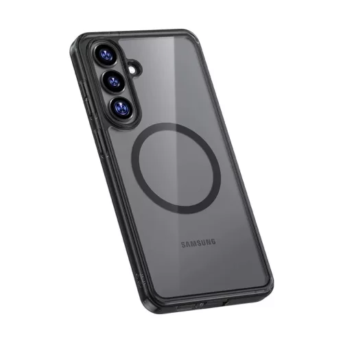 Samsung Galaxy S26 fekete Benks mágneses kristály TPU keret tok (004-6948005920784 3 kép