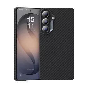    Samsung Galaxy S26 fekete Benks Magnetic Armor Air Kevlar Tok Fémkerettel 600D (J048)