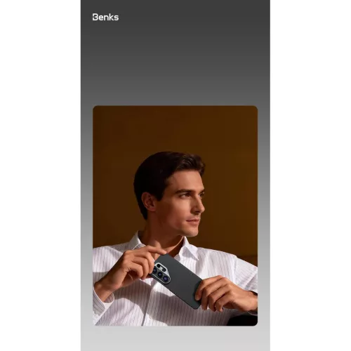  Samsung Galaxy S26 fekete Benks Magnetic Armor Air Kevlar Tok Fémker-6948005921293 7 kép