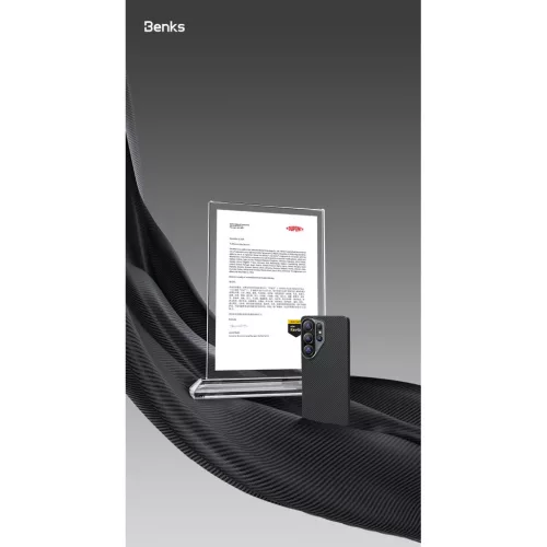  Samsung Galaxy S26 fekete Benks Magnetic Armor Air Kevlar Tok Fémker-6948005921293 10 kép
