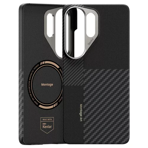  Samsung Galaxy S26 Ultra fekete Benks Montage Mágneses Armor Air Kev-6948005921491 2 kép