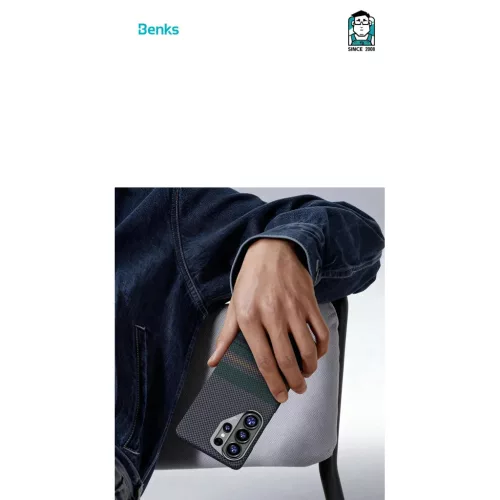  Samsung Galaxy S26 Benks Magnetic Armor Air Aurora Kevlar 600D tok-6948005921231 3 kép