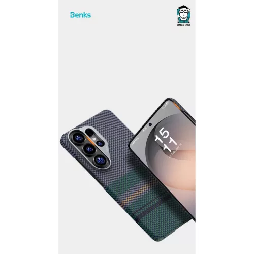  Samsung Galaxy S26 Benks Magnetic Armor Air Aurora Kevlar 600D tok-6948005921231 6 kép