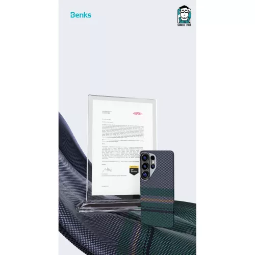  Samsung Galaxy S26 Benks Magnetic Armor Air Aurora Kevlar 600D tok-6948005921231 8 kép