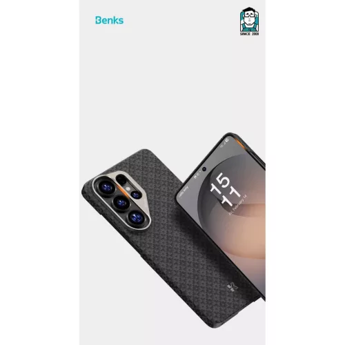  Samsung Galaxy S26 Ultra Fekete Benks Magnetic Armor Air Armor Grid K-6948005921538 9 kép