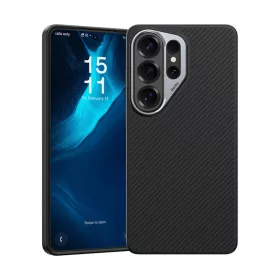   Samsung Galaxy S26 Ultra fekete Benks Magnetic Armor Pro Kevlar Tok Fémkeret 600D (G050) tok