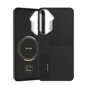 Samsung Galaxy S26 fekete Benks Montage Mágneses Armor Pro Kevlar tok-6948005921392 2 kép