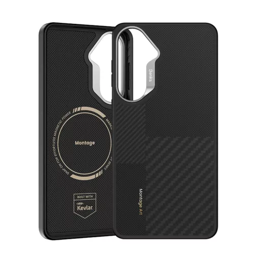 Samsung Galaxy S26 fekete Benks Montage Mágneses Armor Pro Kevlar tok-6948005921392 2 kép