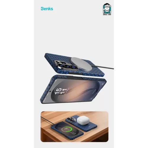 Samsung Galaxy S26 Ultra kék Benks Mágneses Páncél Légpáncél R�-6948005921514 9 kép